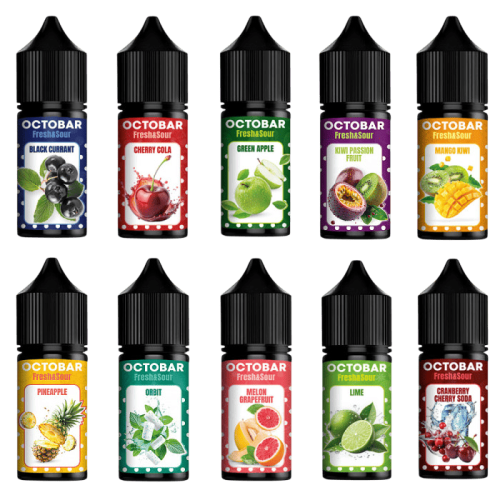 Жидкость Octobar Fresh & Sour Hard Salt 30 мл