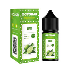 Жидкость Octobar Fresh & Sour Hard Salt Lime 30 мл 65 мг Лайм Самозамес