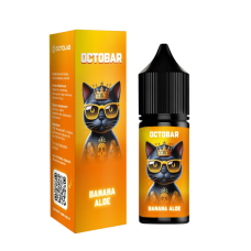 Жидкость Octobar NFT Salt Banana Aloe 15 мл 50 мг Банан Алоэ Самозамес Жидкость Octobar NFT Salt Banana Aloe 15 мл 50 мг Банан Алоэ Самозамес