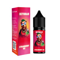 Жидкость Octobar NFT Salt Strawberry Ice 15 мл 50 мг Клубника Лед Самозамес