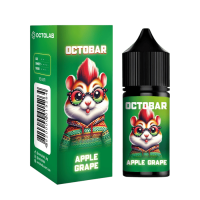 Жидкость Octobar NFT Salt Apple Grape 30 мл 50 мг Яблоко Виноград Самозамес