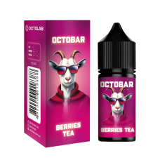 Жидкость Octobar NFT Salt Berries Tea 30 мл 50 мг Ягодный Чай Самозамес Жидкость Octobar NFT Salt Berries Tea 30 мл 50 мг Ягодный Чай Самозамес