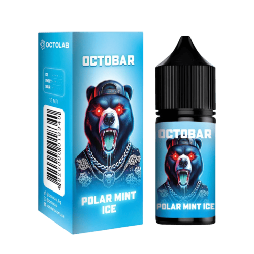 Жидкость Octobar NFT Salt Polar Mint Ice 30 мл 50 мг Освежающая Мята Самозамес