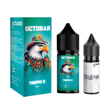 Жидкость Octobar NFT Hard Salt Tropic Q 30 мл 65 мг Тропический Самозамес Жидкость Octobar NFT Hard Salt Tropic Q 30 мл 65 мг Тропический Самозамес