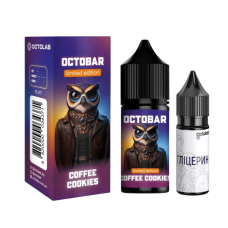 Жидкость Octobar NFT Limeted Edition Hard Salt Coffee Cookies 30 мл 65 мг Капучино Печенье Самозамес Жидкость Octobar NFT Limeted Edition Hard Salt Coffee Cookies 30 мл 65 мг Капучино Печенье Самозамес