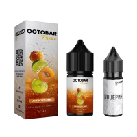 Рідина Octobar Prime Hard Salt Apricot Lime 30 мл 65 мг Абрикос Лайм Самозаміс