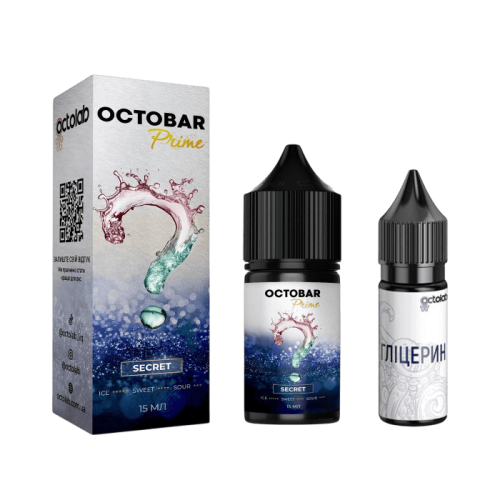 Жидкость Octobar Prime Hard Salt Secret 30 мл 65 мг Ягодно-Фруктовый Микс Самозамес