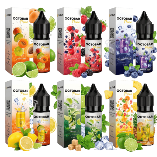 Жидкость Octobar Prime Salt 15 мл