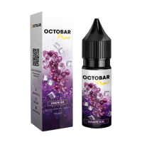 Жидкость Octobar Prime Salt Grape Ice 15 мл 50 мг Виноградный Лед Самозамес