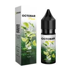Жидкость Octobar Prime Salt Mojito 15 мл 50 мг Мохито Самозамес Жидкость Octobar Prime Salt Mojito 15 мл 50 мг Мохито Самозамес
