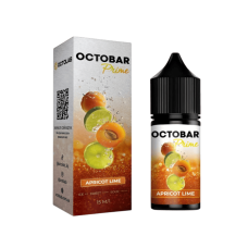 Жидкость Octobar Prime Salt Apricot Lime 30 мл 50 мг Абрикос Лайм Самозамес