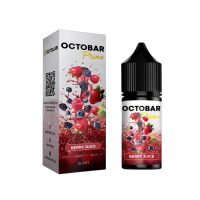 Рідина Octobar Prime Salt Berry Juice 30 мл 50 мг Ягідний Сік Самозаміс