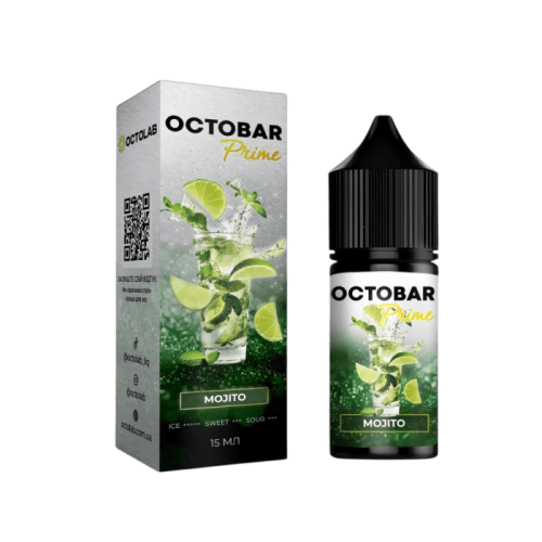 Жидкость Octobar Prime Salt Mojito 30 мл 50 мг Мохито Самозамес
