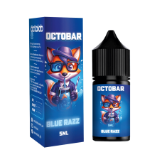 Жидкость Octobar NFT Salt Blue Razz 10 мл 50 мг Cиняя Малина и Газировка Самозамес