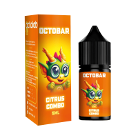 Рідина Octobar NFT Salt Citrus Combo 10 мл 50 мг Мікс лимону та лайму Самозаміс