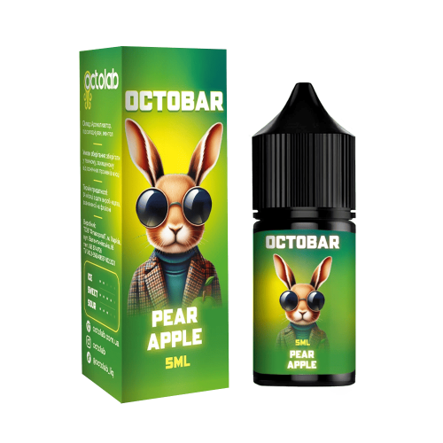 Жидкость Octobar NFT Salt Pear Apple 10 мл 50 мг Груша Яблоко Самозамес