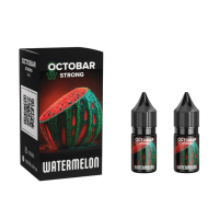 Жидкость Octobar Strong Salt Watermelon 10 мл 50 мг Арбуз Лед Самозамес
