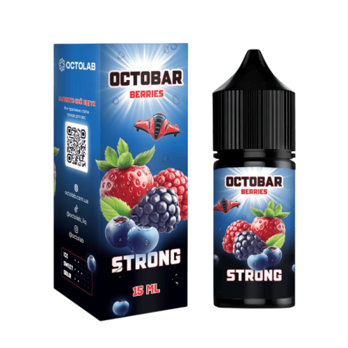 Жидкость Octobar Strong Salt Berries 30 мл 50 мг Ягоды Самозамес