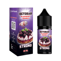 Жидкость Octobar Strong Salt Blackberry Crumble 30 мл 50 мг Черничный Пирог Самозамес
