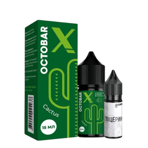 Жидкость Octobar X Hard Salt Cactus 30 мл 65 мг Кактус Самозамес