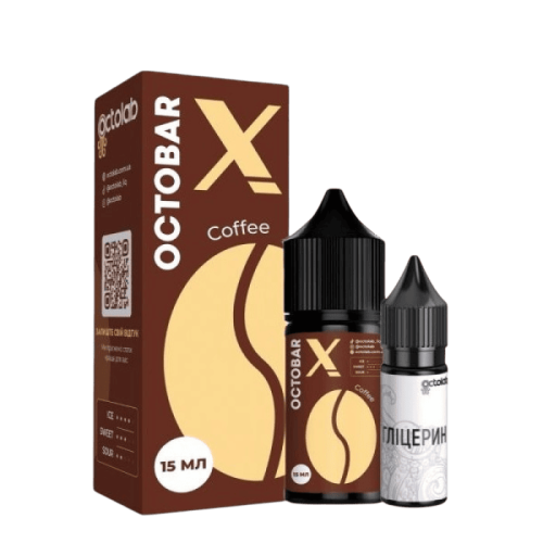 Жидкость Octobar X Hard Salt Coffee 30 мл 65 мг Кофе Самозамес