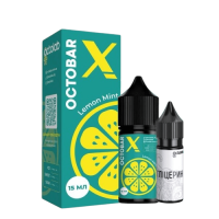 Жидкость Octobar X Hard Salt Lemon Mint 30 мл 65 мг Лимон Мята Самозамес 