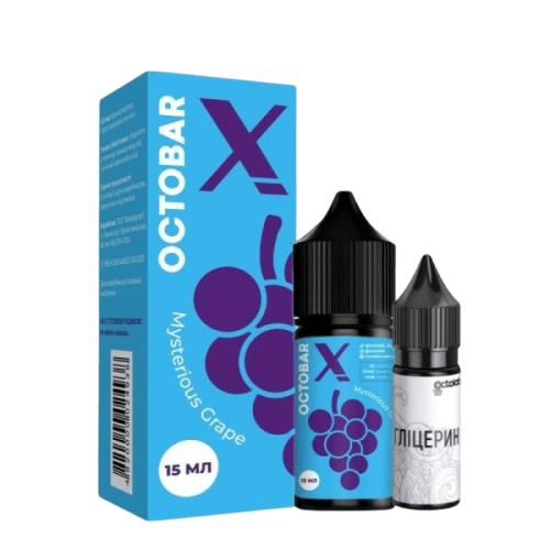 Жидкость Octobar X Hard Salt Mysterious Grape 30 мл 65 мг Виноград Самозамес
