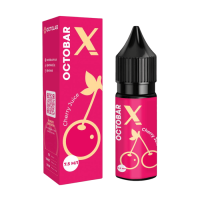 Жидкость Octobar X Salt Cherry Juice 15 мл 50 мг Вишневый сок Самозамес