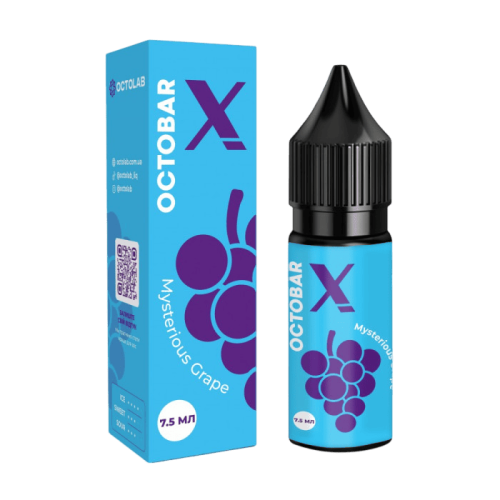Жидкость Octobar X Salt Mysterious Grape 15 мл 50 мг Виноград Самозамес
