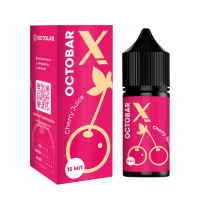 Рідина Octobar X Salt Cherry Juice 30 мл 50 мг Вишневий Сік Самозаміс