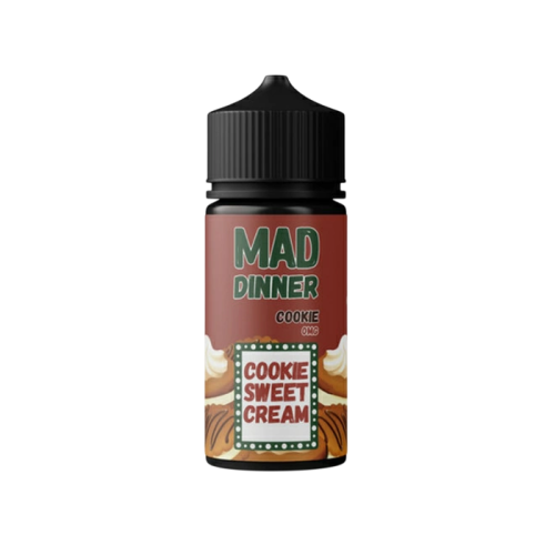 Рідина Mad Dinner Cookie 0 мг 100 мл Cолодке Печиво