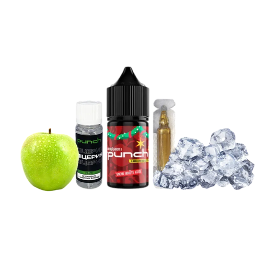 Рідина Punch Salt Christmas Edition Snow White Kiss 30 мл 50 мг Сноу Вайт Кісс Самозаміс
