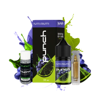 Рідина Punch Salt Tutti Frutti 30 мл 50 мг Тутті Фрутті Самозаміс