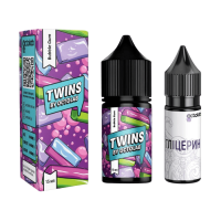 Рідина Twins Hard Salt Bubble Gum 30 мл 65 мг Жувальна Гумка Самозаміс