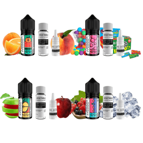 Жидкость Webber Salt Mint Bubble 30 мл 50 мг Gum Мятная Жвачка Самозамес