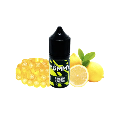 Рідина YUMMY Salt Lemon Candies 30 мл 50 мг Лимонні Цукерки