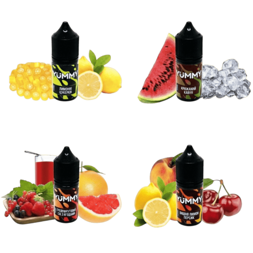 Рідина YUMMY Salt Cherry Cola 30 мл 50 мг Вишнева Кола