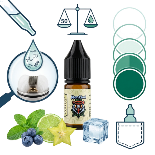 Смаки для заправки Creepy 10 мл Жижа для електронних сигарет Creepy 10 ml