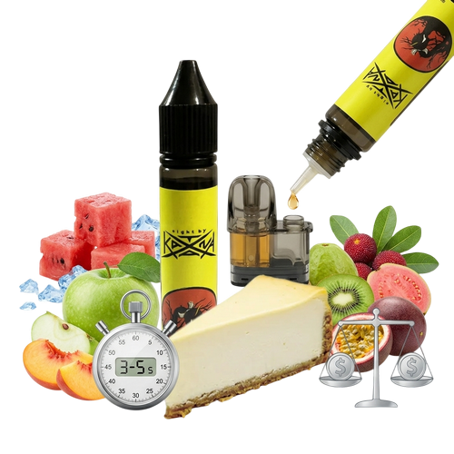Ціна на рідину Katana 30 мл в інтернет-магазині Vape Bear Жижа для подів Katana об'ємом 30 мл