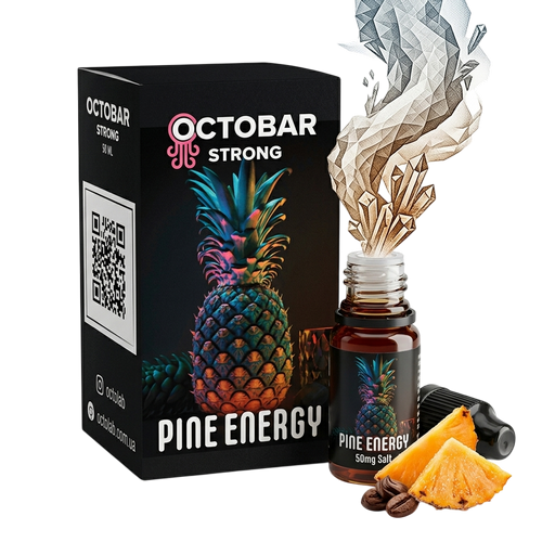 Набор для самозамеса Octobar Strong Salt (10 мл, 50 мг) Набор для самозамеса Octobar Strong Salt (10 мл, 50 мг)