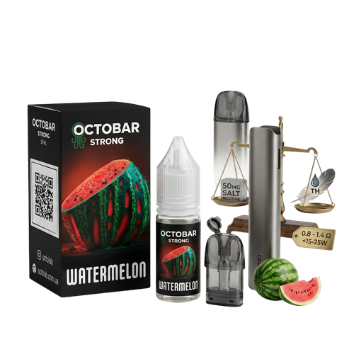 Купить набор для самозамеса Octobar Strong Salt (10 мл, 50 мг) в Украине Купить набор для самозамеса Octobar Strong Salt (10 мл, 50 мг) в Украине