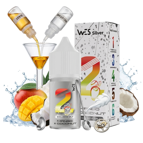 Набор для самозамеса Wes Salt Silver (30 мл)
