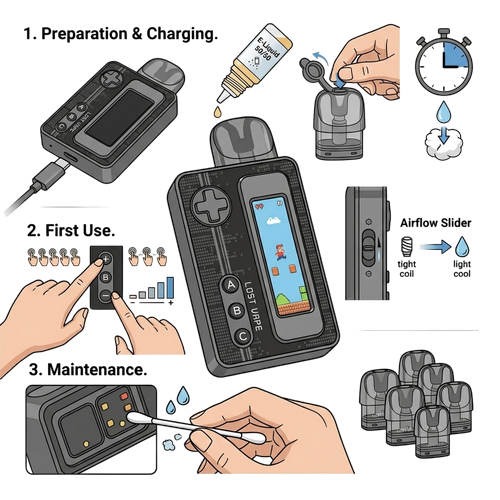 купить POD kit Lost Vape Ursa Pocket в Украине купить POD kit Lost Vape Ursa Pocket в Украине